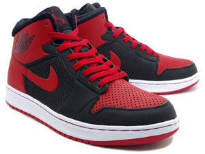 Nike ナイキ Air Jordan Alpha1 10年モデル エアジョーダン1 赤黒 ナイキやアディダスなどストリート系スニーカーブランド図鑑 Walks